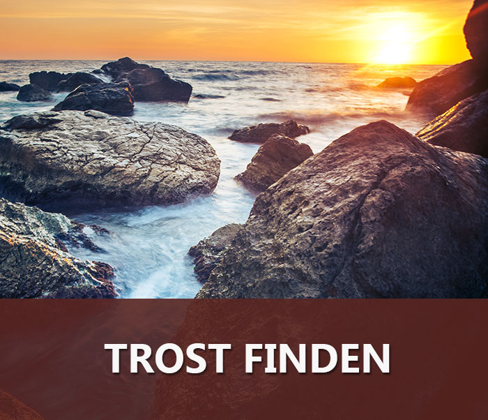Link zu Meditation Trost finden in schweren Zeiten.